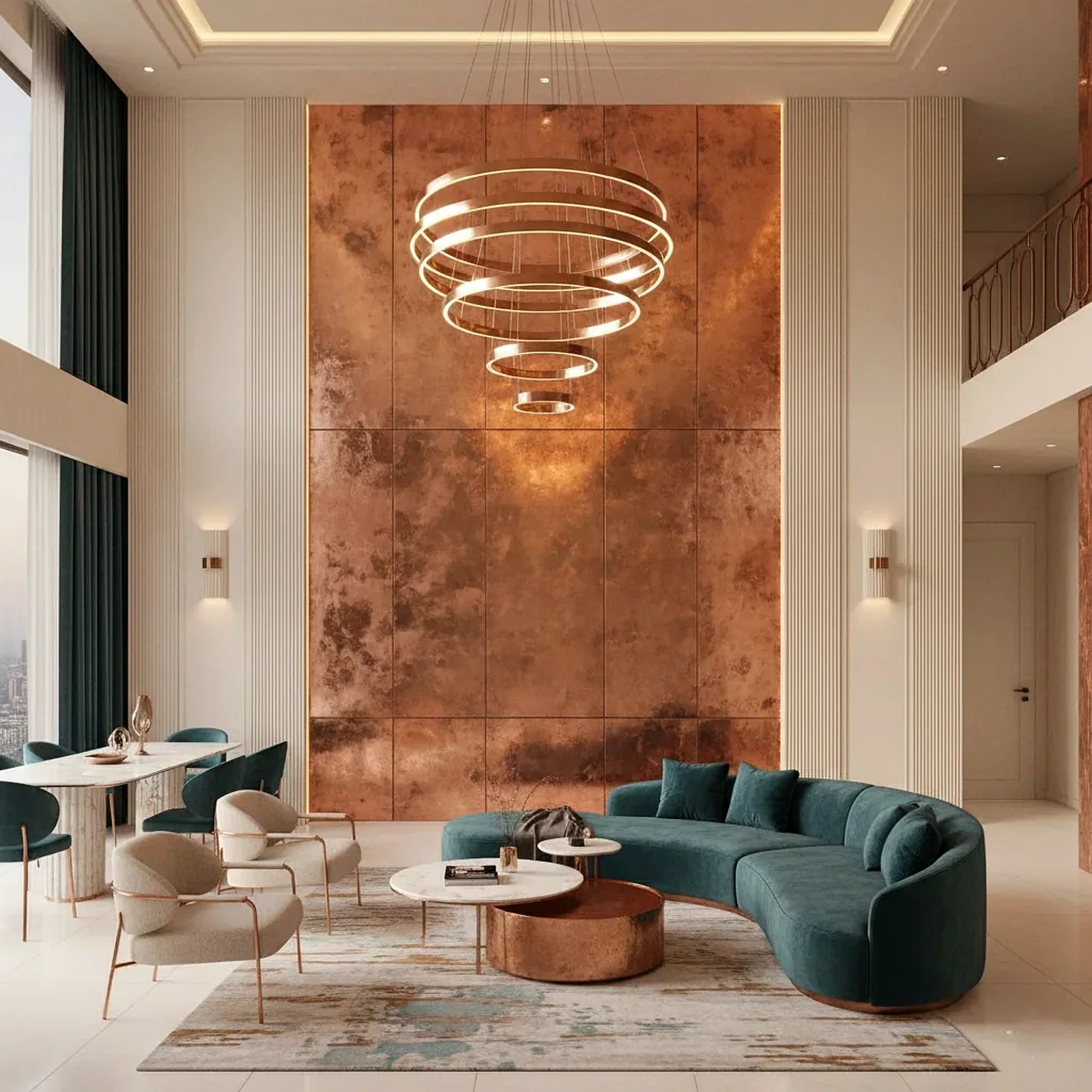 Modern living room interior Hyderabad