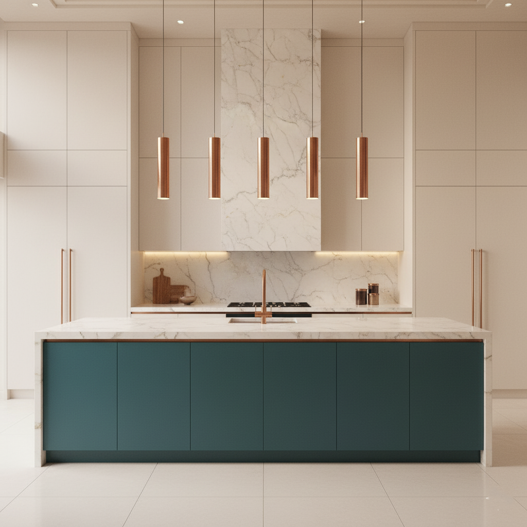 Auric Haven Living Room Detail